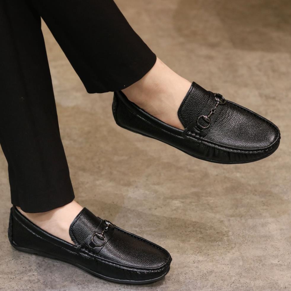 Giày mọi nam,giày lười đế bệt xả kho giá gốc mã M031 - Giày Da Giá Rẻ