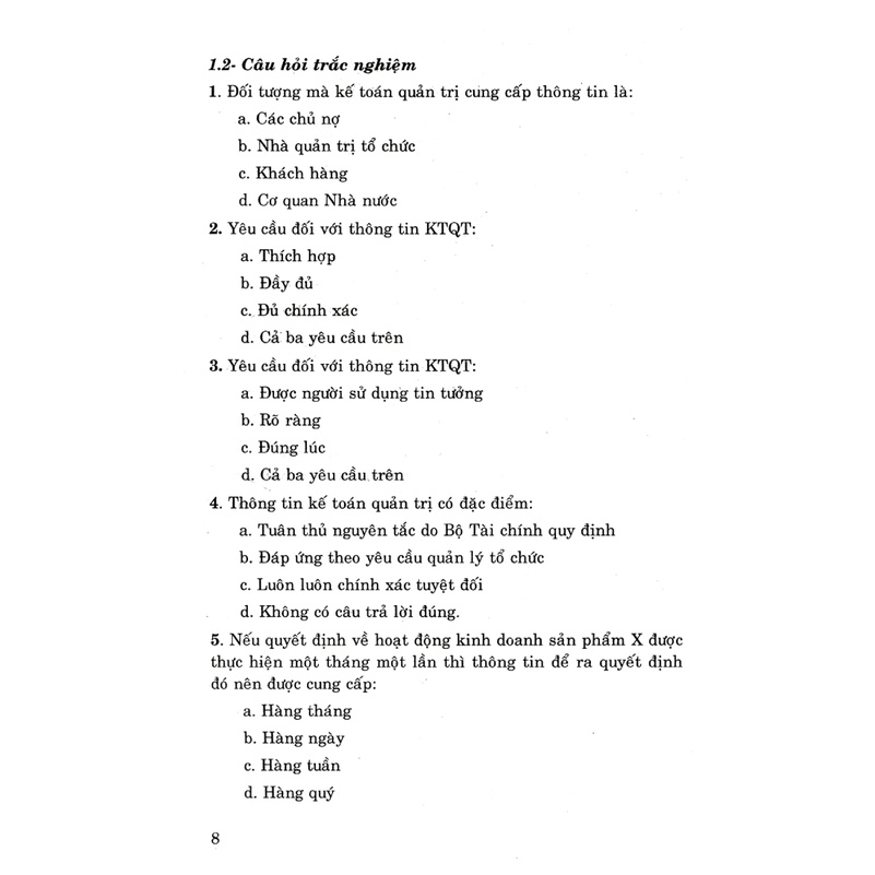 Sách - Kế Toán Quản Trị - Bài Tập Và Bài Giải