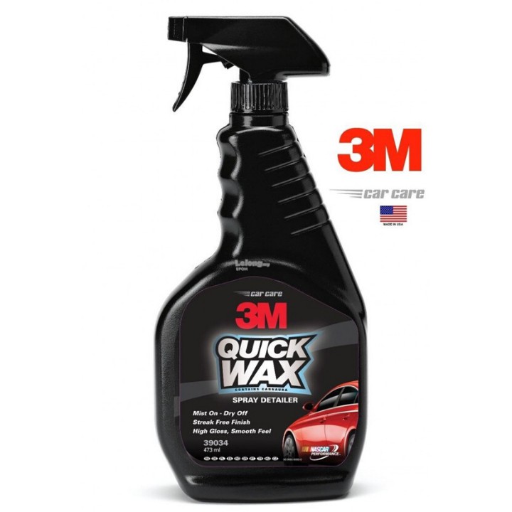 CHAI XỊT ĐÁNH BÓNG NHANH 3M QUICK WAX 39034 - THƯƠNG HIỆU MỸ - HÀNG CHÍNH HÃNG