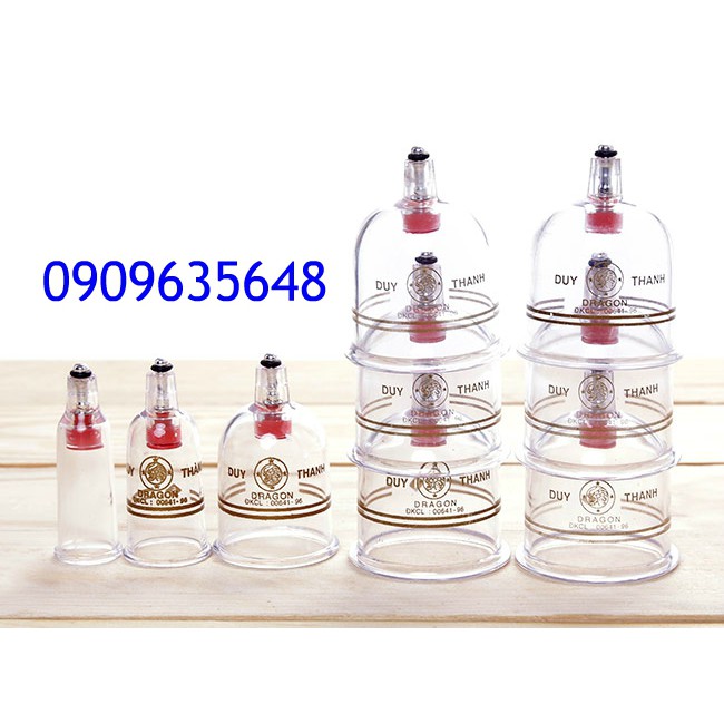 Ống giác hơi không dùng lửa Duy Thành 9 ống YGH 04