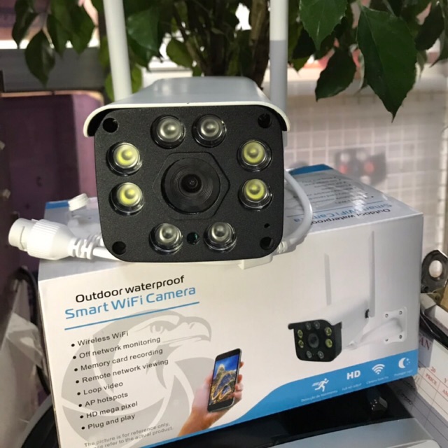 Camera ngoài trời yosee full hd 1080, chất lượng cực nét, có đền flash xem màu đêm
