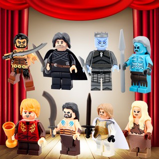 Đồ Chơi Lego Lắp Ráp Lego Nhân Vật Tyrion Cersei Lannister Rrya Catelyn Eddard Benjen Stark Arya Wars 7