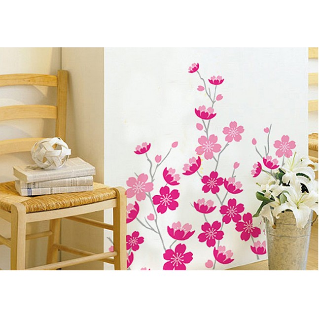 Decal dây leo hoa hồng PK202