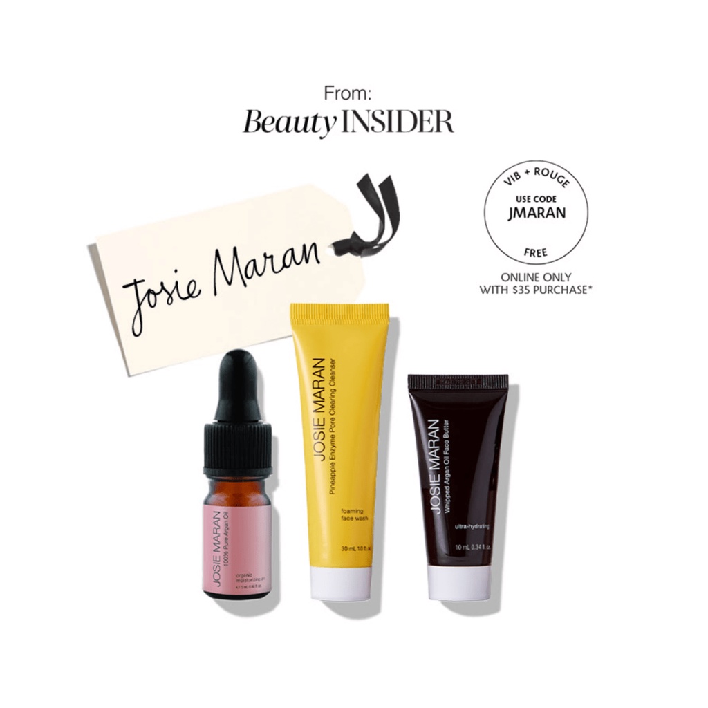 [Bill Sephora] Tách Set 3 Món Dưỡng Ẩm Da Căng Bóng Josie Maran