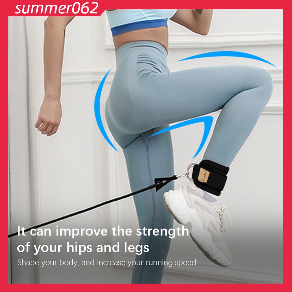 [Hàng Sẵn] Kéo dây đàn hồi dây thun yoga thể dục kéo dây chân huấn luyện viên thể dục thiết bị nhà kháng cự dây đeo chân 【Summer062】