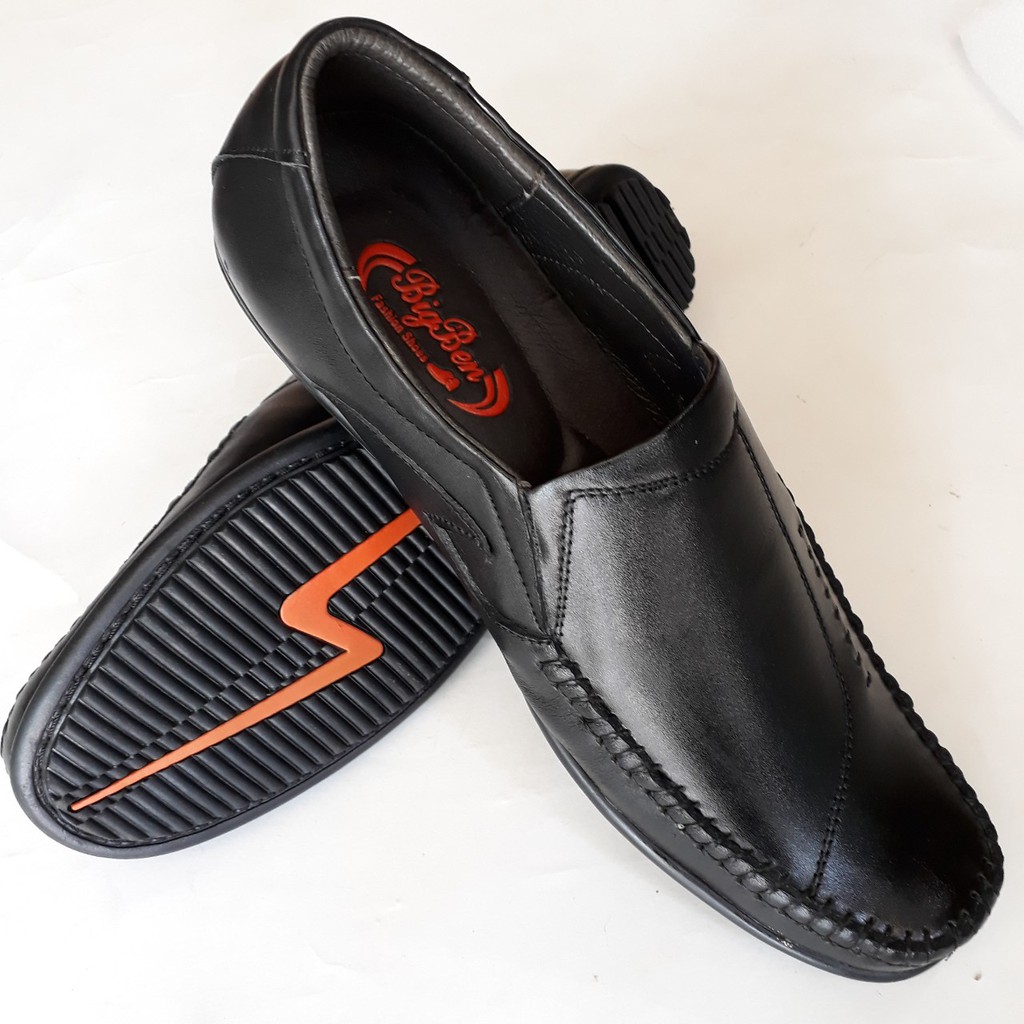 Giày Lười Nam Da Bò Thật Khâu Đế Cao Cấp HKT Shop GM337