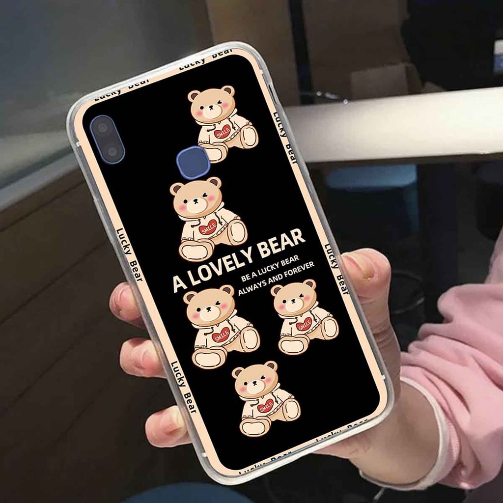 Ốp Vsmart Joy 1 / Joy 1 Plus / Joy1+ bear brick, gấu đáng yêu, dễ thương