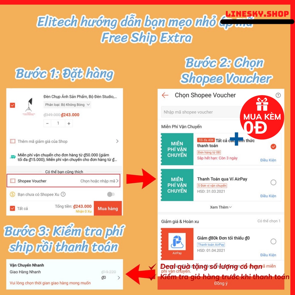 Đèn studio chụp ảnh sản phẩm, quay phim, livestream chuyên nghiệp, chân cao 2m softbox 50x70cm