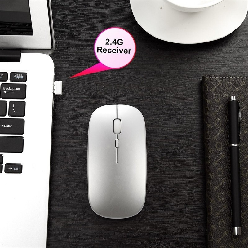 Chuột Không Dây 2.4G Bluetooth 5.0 1600DPI - HXSJ M90