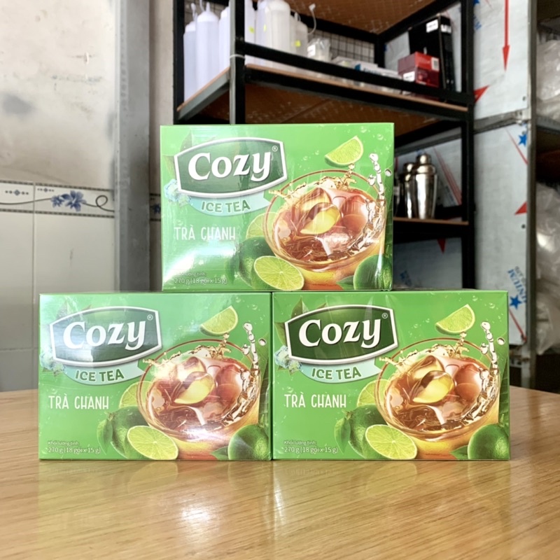 Trà Cozy Chanh Hoà Tan