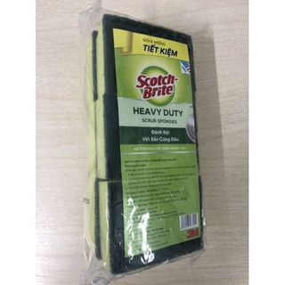 Combo 6 miếng rửa chén Scotch-Brite 3M.