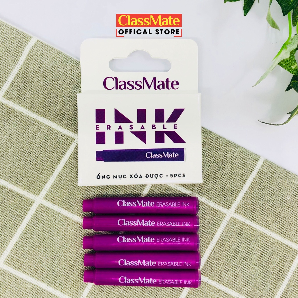 Vỉ ống mực xóa được Classmate Hải Hà CL-IC301 (dành cho bút máy xóa được)