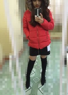 Áo phao Zara girl 