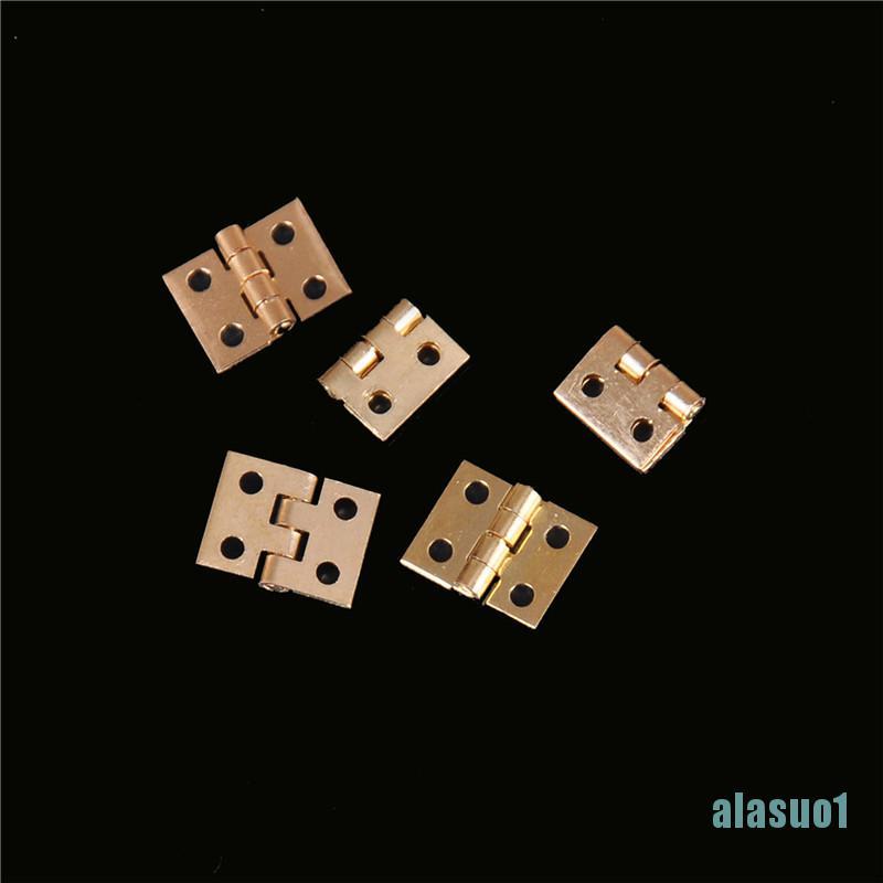 Bộ 20 Bản Lề Mini Mạ Đồng Chất Lượng Cao