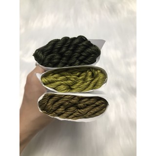 Chỉ thêu màu xanh rêu giá tốt
