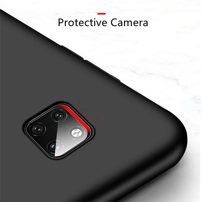 Ốp điện thoại TPU dạng nhám màu đen cho Redmi Note 9S Note 9 8 8Pro 9Pro Redmi 9 9T 9A 8 8A K30 Xiaomi Mi 11 10 Pro Mi Note10 8 A2 Lite Xiaomi POCO X3 NFC POCO M3