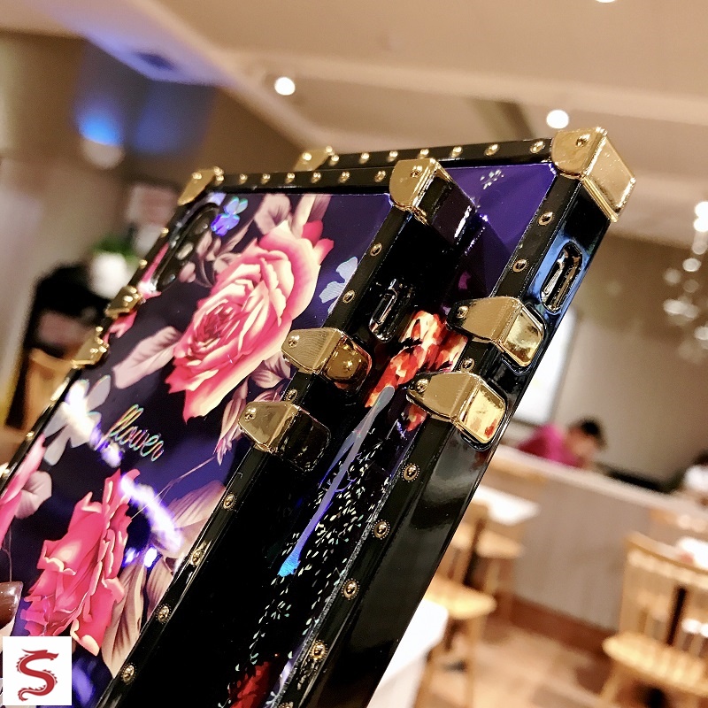 Thời Trang Ốp Điện Thoại Mềm Hình Hoa Hồng blu-ray Cho iphone 15 14 13 12 11 pro max xr xs max 8 7 6 plus