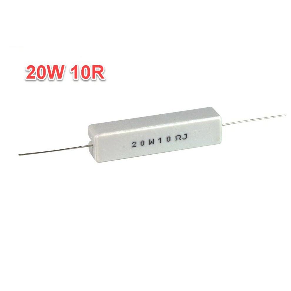 TRỞ SỨ 20W 1R 5R 10R 15R 20R 47R TRỞ CÔNG SUẤT