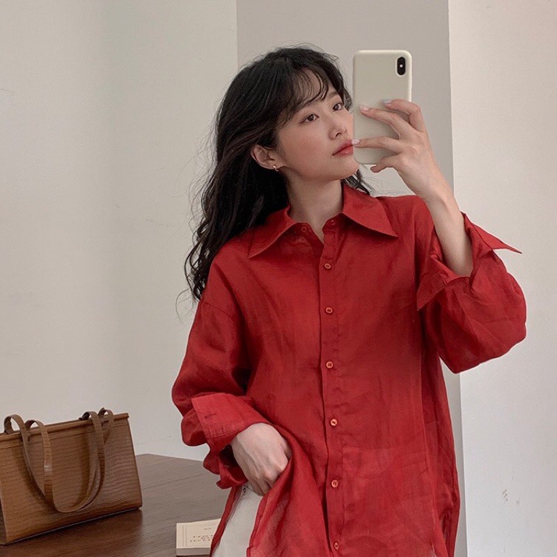 Áo Sơ Mi Lụa Hàng Cao Cấp