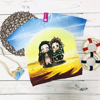 Áo thun dũng sĩ diệt quỷ bé trai