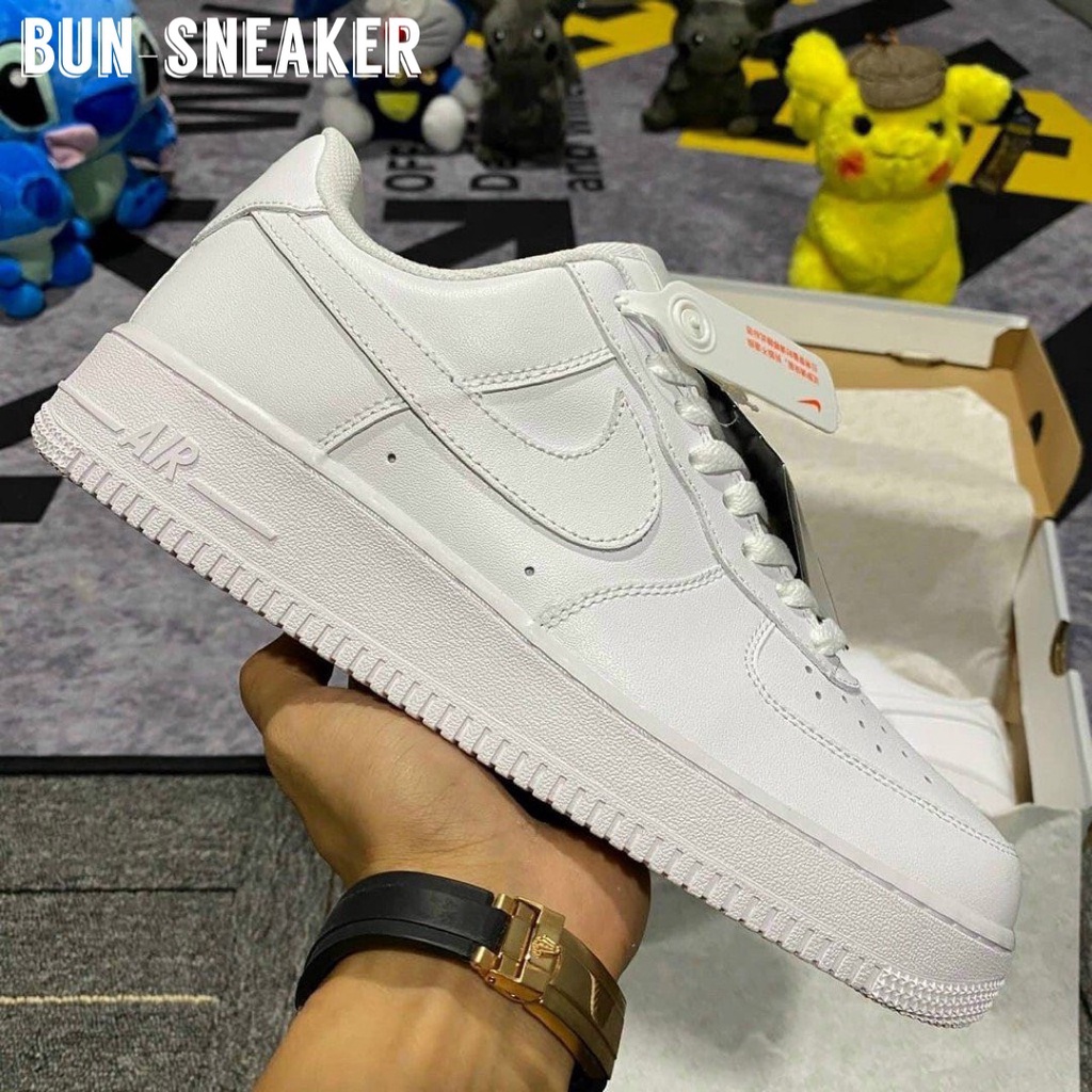 Giày Air Force 1 All White, Giày af1 trắng nam nữ hàng s.cấp full bill, box