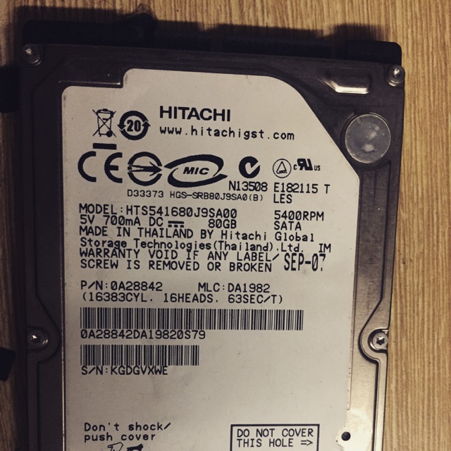 ổ cứng laptop 250G sata 2.5