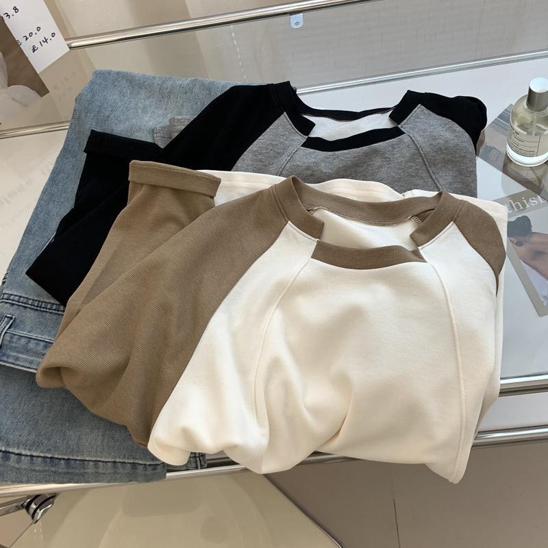 Áo Thun Tay Dài Dáng Ôm Thời Trang Mùa Thu Mới 2022 Dành Cho Bạn Nữ