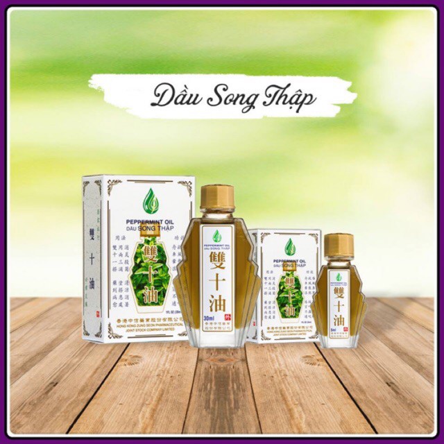 Dầu Song Thập Di Hào Ngừa Cảm Lạnh, Nghẹt Mũi, Say Tàu Xe ( 5ML & 30ML)