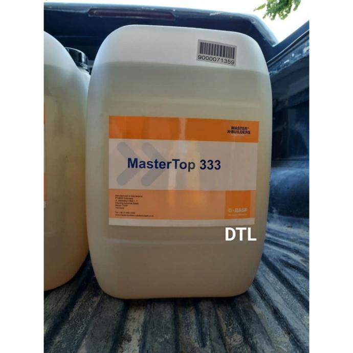 Lớp phủ chống bụi bể mặt bê tông, tăng cứng mặt nền bê tông - MasterTop 333 - Chai 1L