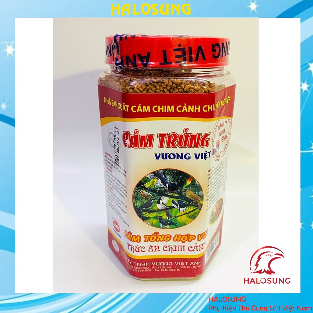 Cám chim Vương Việt Anh cám chim tổng hợp dạng viên thức ăn cho chim CC02