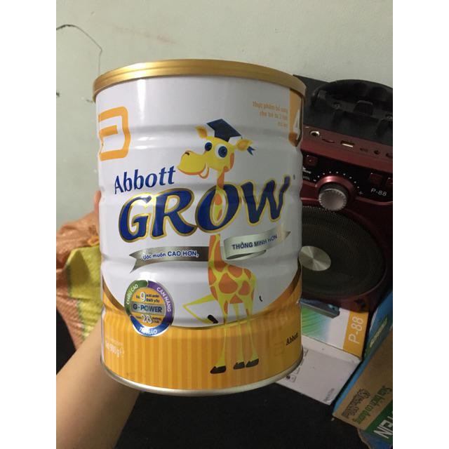 Sữa Abbott Grow 4 hương Vani 900g (&gt;2 tuổi) by Abbott