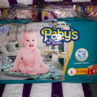 (New)Bộ 2 gói tã quần L41 miếng bỉm thạch thảo Paby's