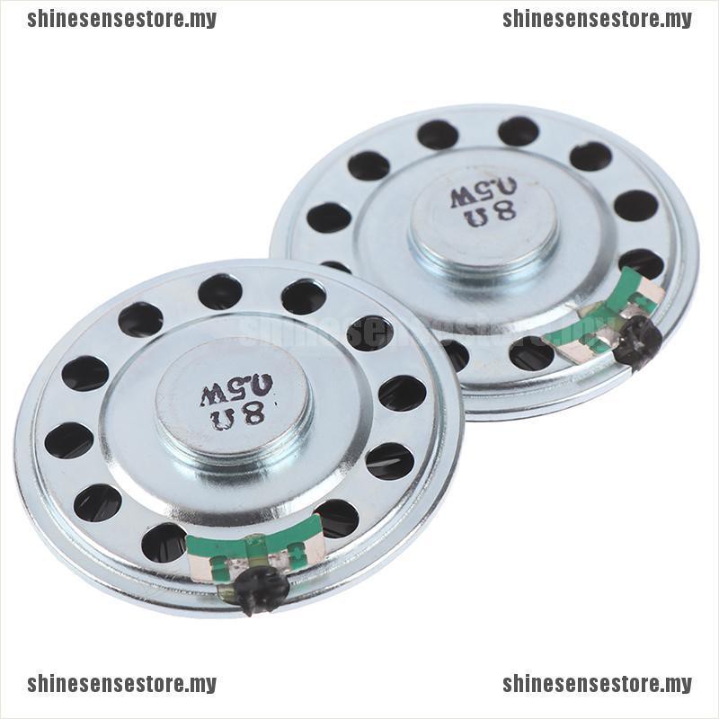 Set 2 Loa 50mm 8 Ohms 0.5 Watt 0.5w 8r Chất Lượng Cao