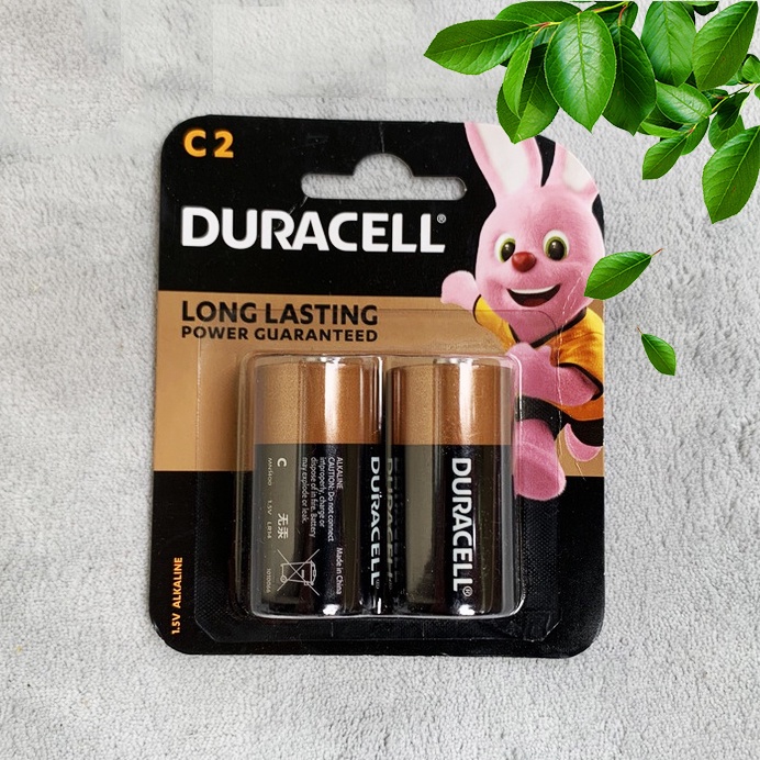 Pin Trung C Alkaline chính hãng Duracell - Pin LR14 cao cấp