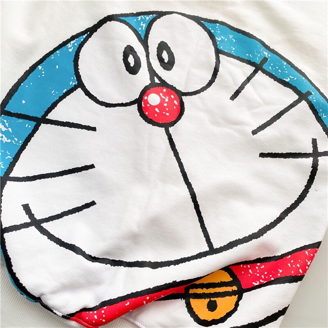 Áo Thu Đông Dài Tay Mặt Mon Sau Áo Doremon Doraemon