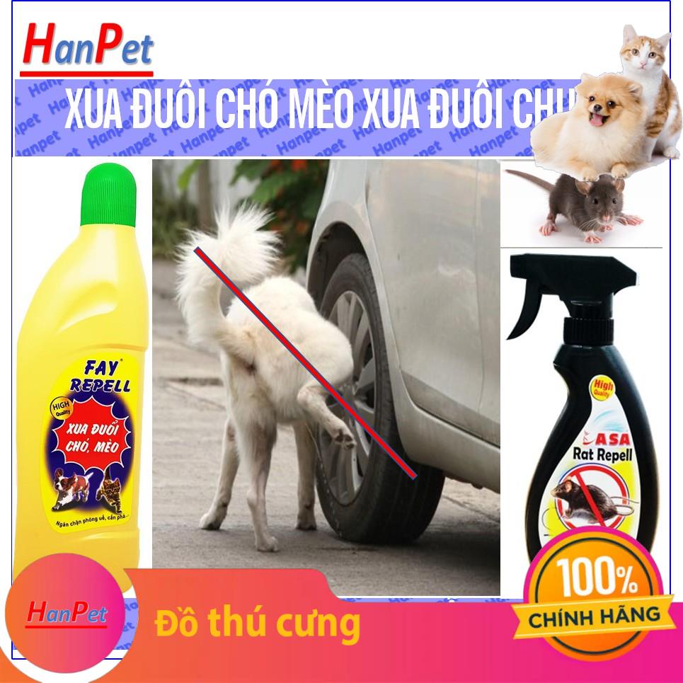 Hanpet.GV- Xịt Fay Repell xua đuổi chó, mèo, chuột phóng uế và cắn phá đồ đạc