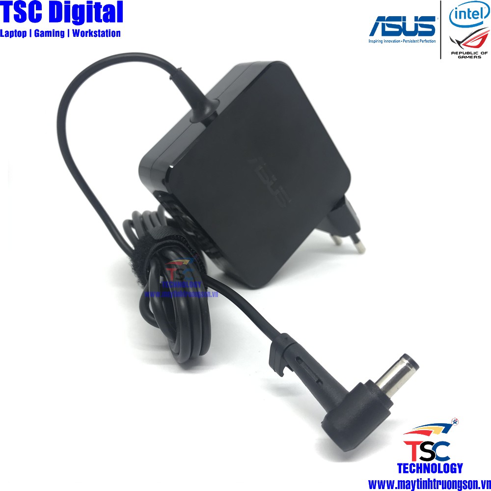 SẠC LAPTOP ASUS 19v 3.42 ZIN CHÍNH HÃNG 19V-3.42A (ADAPTER 19V 3.42) Đầu Chân Sạc 2.5mm và 1.35mm