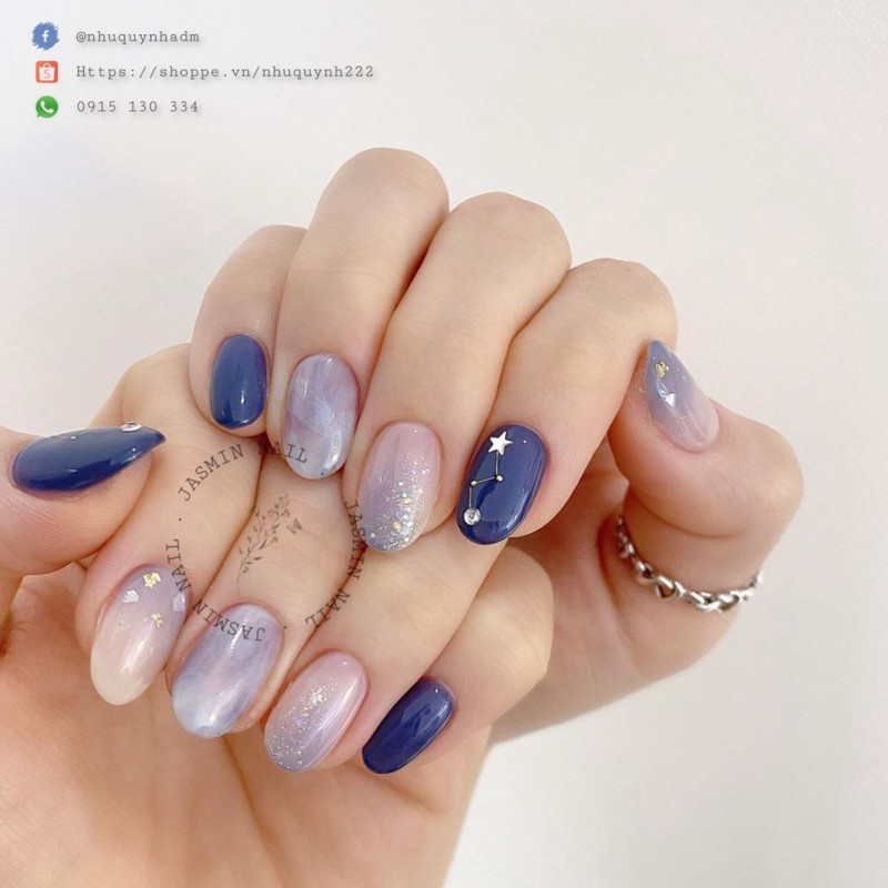 [Mã NHUQAD giảm 10% đơn 100k] Nail box móng úp thiết kế sẵn có làm theo yêu cầu