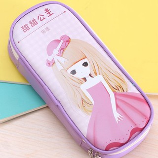 Bóp viết/ hộp bút cô gái dễ thương