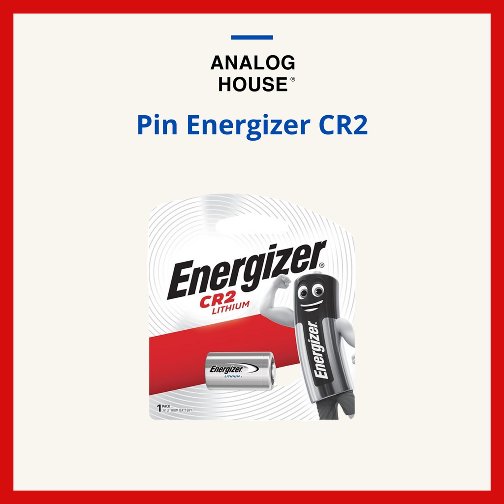 Pin CR2 Energizer dùng cho máy ảnh film và máy ảnh Instax Mini hoặc máy ảnh PNS | Chính hãng