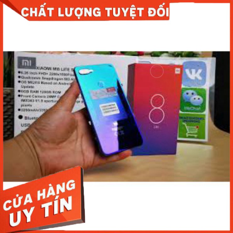 [ SIÊU GIẢM GIÁ  ] điện thoại Xiaomi Mi8 Lite (Xiaomi Mi 8 Lite ) Chính hãng, 2 sim ram 4G/64G, có Tiếng Việt SHIP TOÀN 