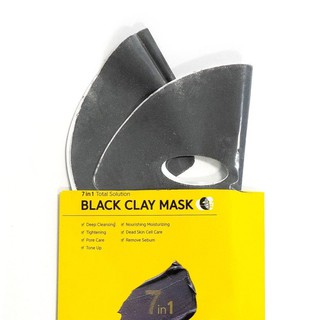 Mặt Nạ Đất Sét Barulab 7 In 1 Total Solution Black Clay Mask