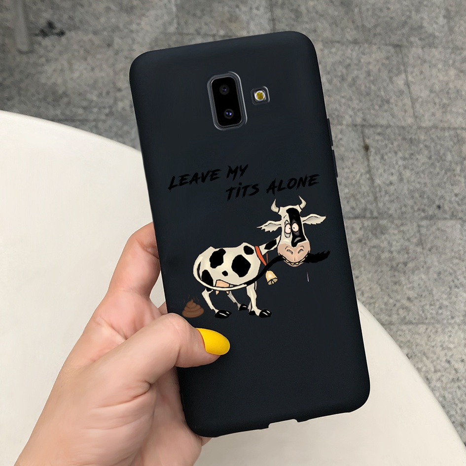Ốp Điện Thoại Silicon Mềm In Hình Phi Hành Gia Dễ Thương Cho Samsung Galaxy A6 J6 Plus 2018 A600 A605G J600F J610G A6 + J6 +