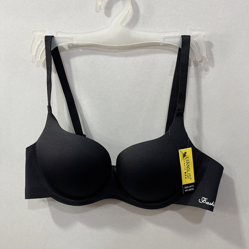 Áo ngực không gọng nữ nâng ngực chất liệu su thông hơi SD2233 mút vừa cúp xéo thoải mái mềm mịn size 34, 36, 38