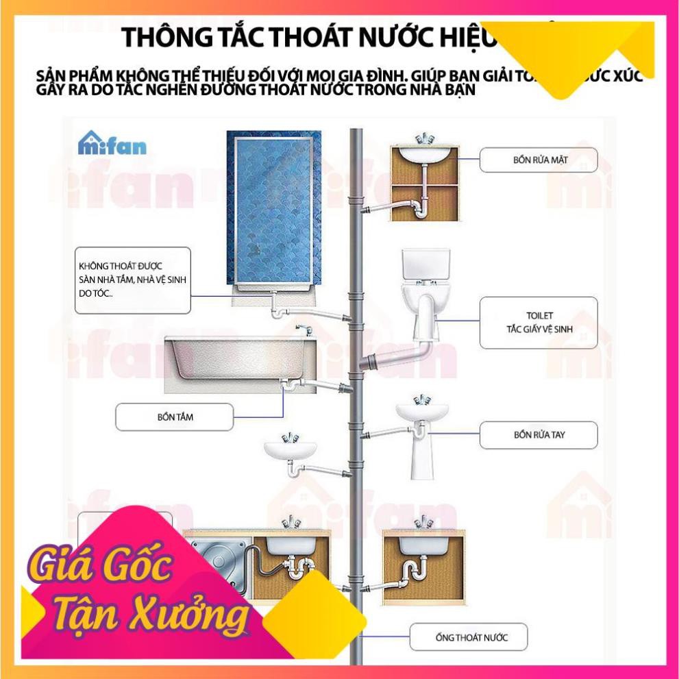 Bột Thông Cống YUHAO - Thông Tắc Cống, Đường Ống, Bồn Cầu, Bồn Rửa Mặt