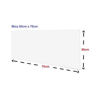 [HỎA TỐC HCM] Mica 50x70cm Tấm nhựa mica cứng trong suốt làm hồ cá, hộp kính, đồ chơi, trang trí, cắt theo yêu cầu