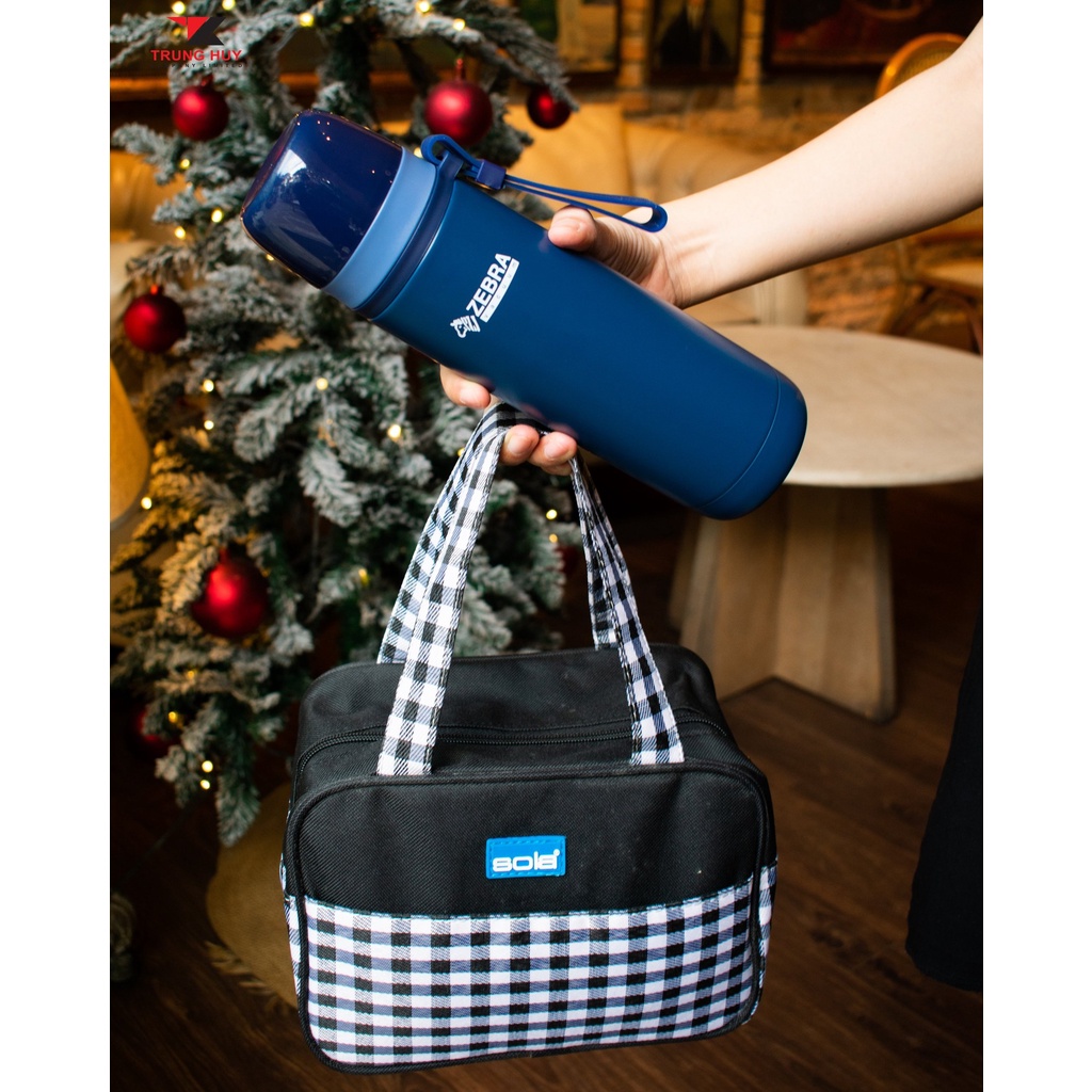 Bình giữ nhiệt Zebra Picnic 0.5L-112651. Inox 304 siêu bền, hàng cao cấp Thái Lan màu sang đẹp