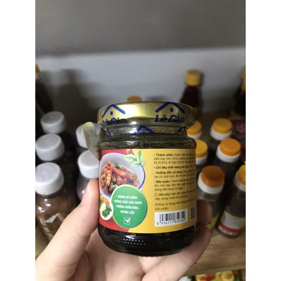 Mắm Kho Quẹt Tôm Thịt Lê Gia Lọ 160g