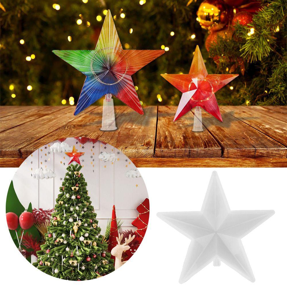 Khuôn Nhựa Làm Cây Thông Noel Gắn Đèn LED Độc Đáo