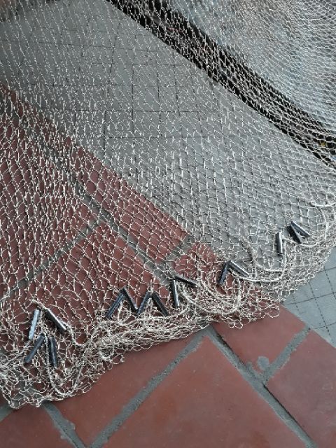 Chài cá đan tay sợi dù to khỏe